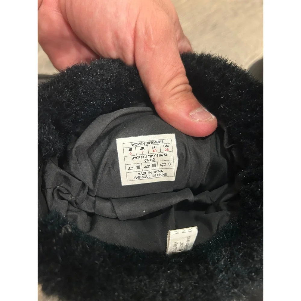 The North Face ThermoBall Progressive Zip II Waterproof Winter Boots Black